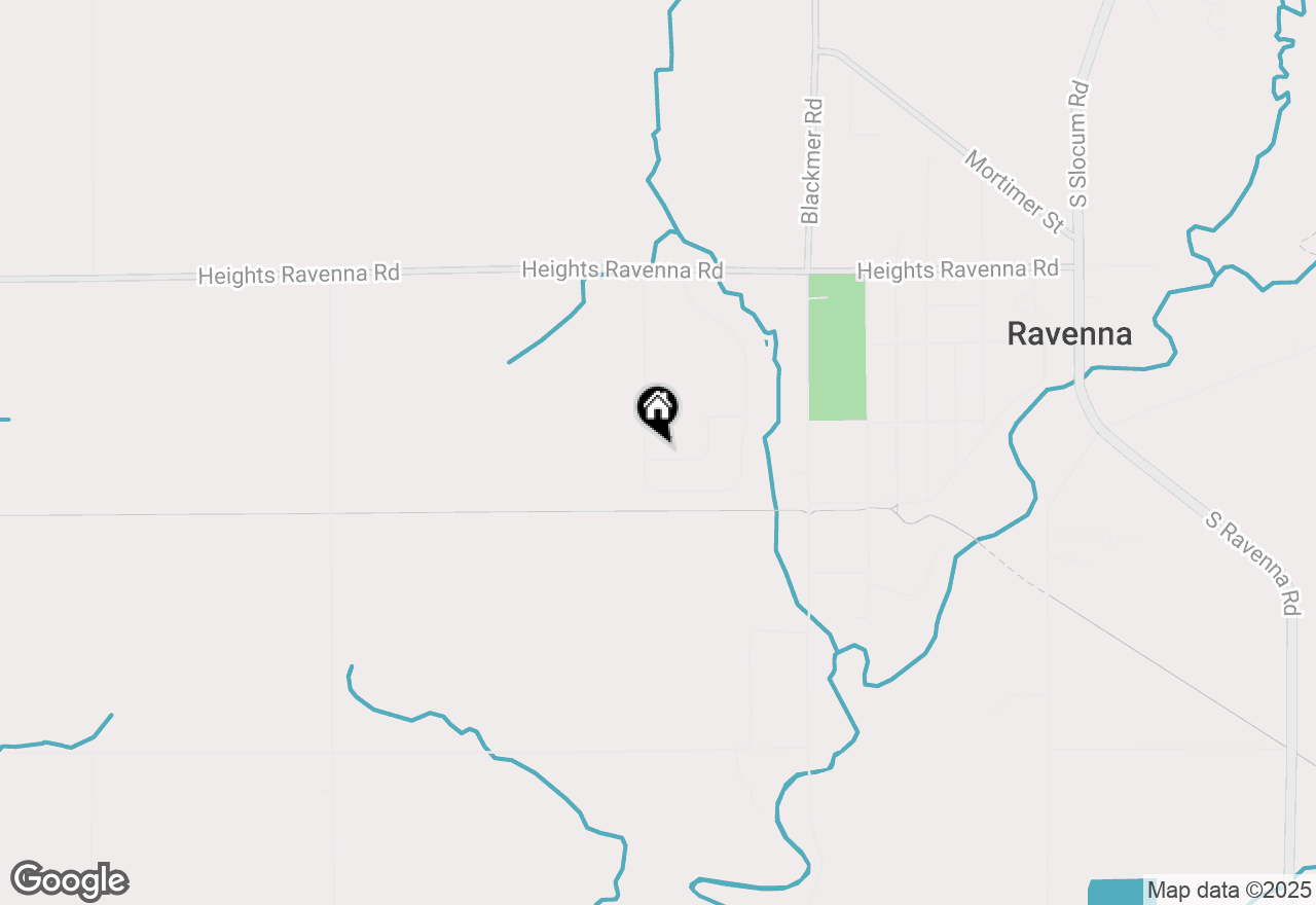 Map of 11748 Cloverview Drive, Ravenna, MI 49451