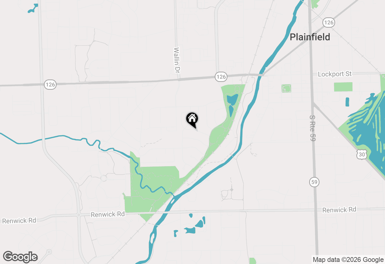Map of 24709 Lincolnway Street, Plainfield, IL 60544