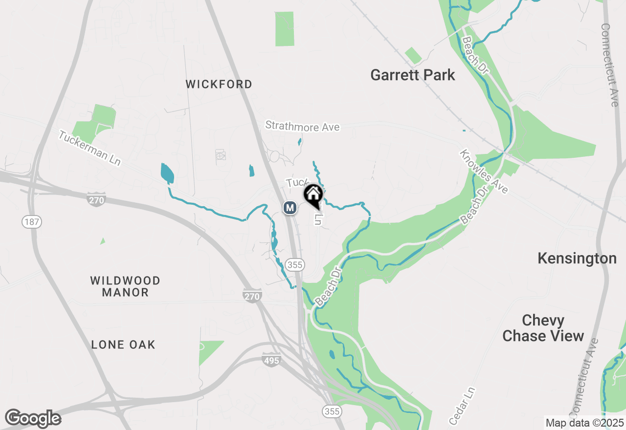 Map of 10511 Strathmore Hall Street #3B-3A-605, North Bethesda, MD 20852