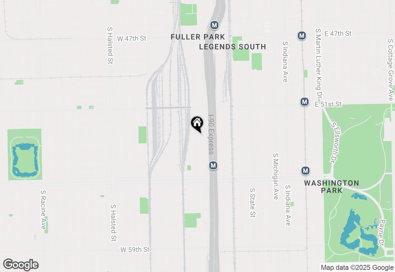 Map of 5238 S Princeton Avenue, Chicago, IL 60609