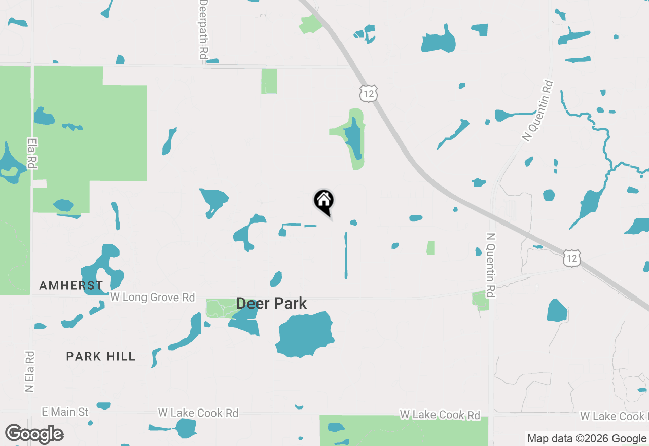 Map of 20812 N Swansway, Deer Park, IL 60010