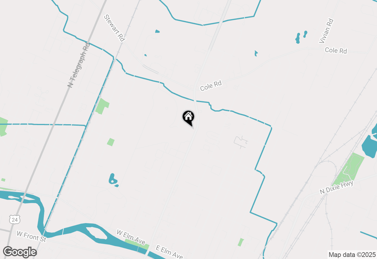 Map of 26 Sylvan Drive, Monroe, MI 48162