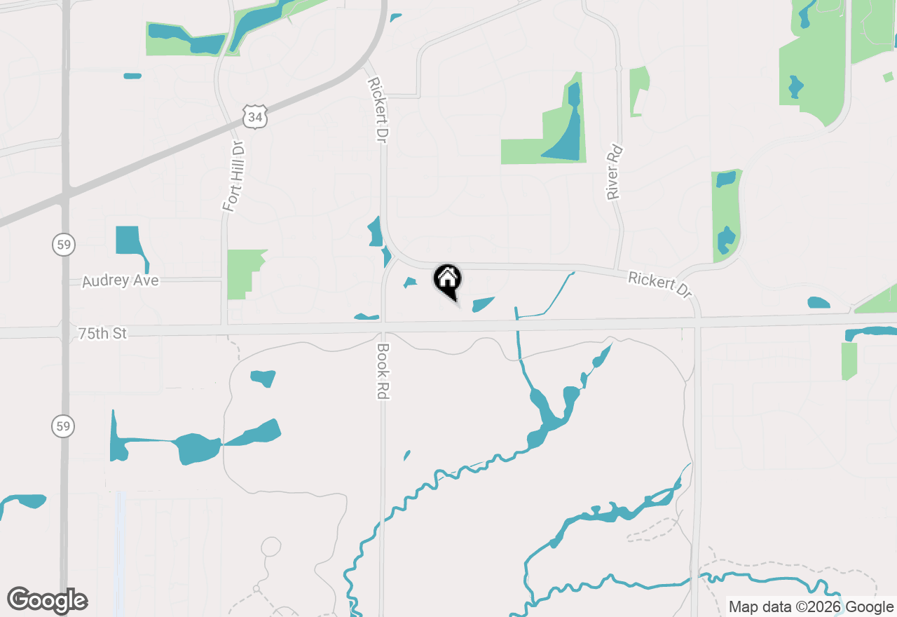 Map of 1260 Arapaho Court, Naperville, IL 60540