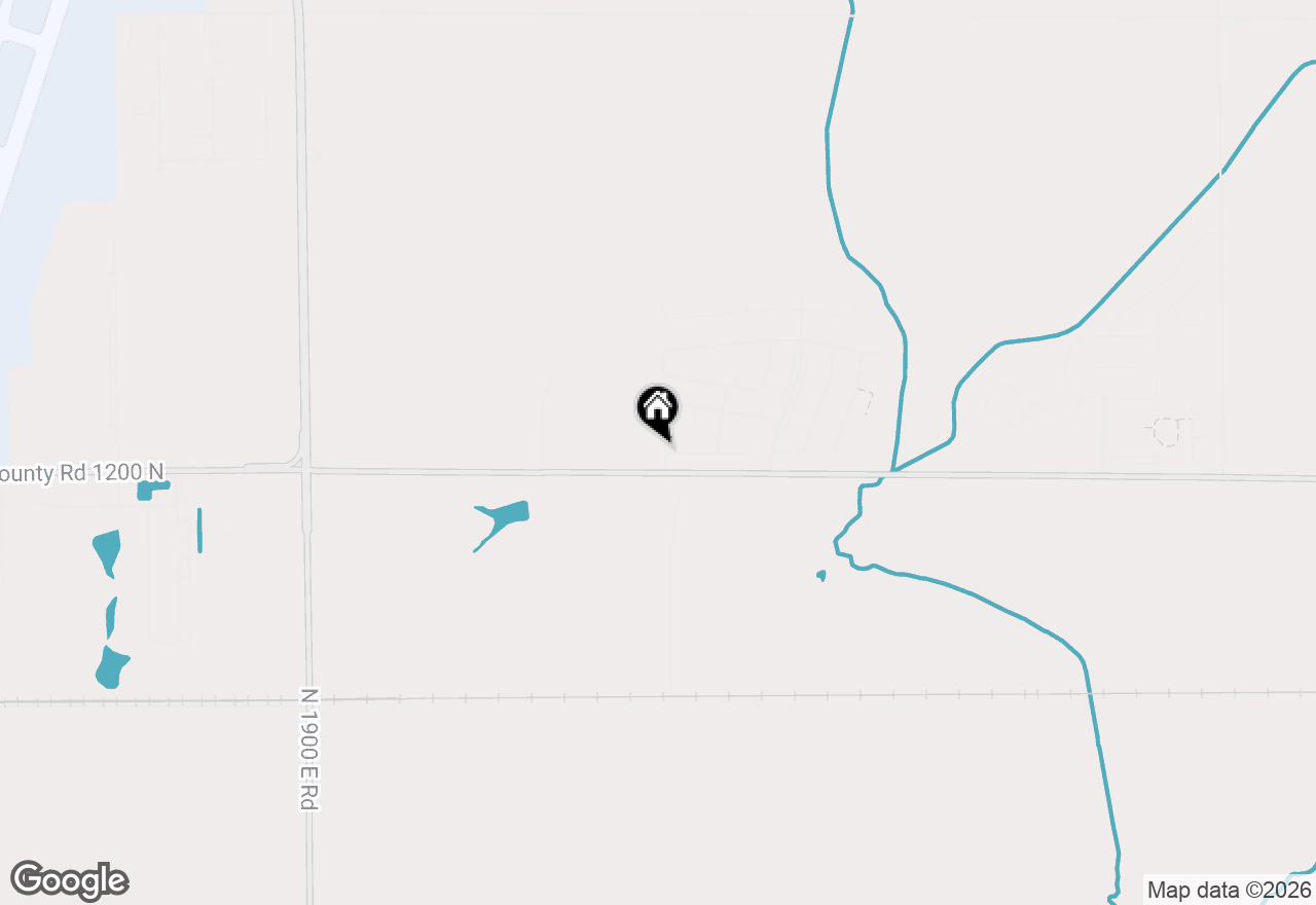 Map of 1517 Kell Avenue, Bloomington, IL 61705