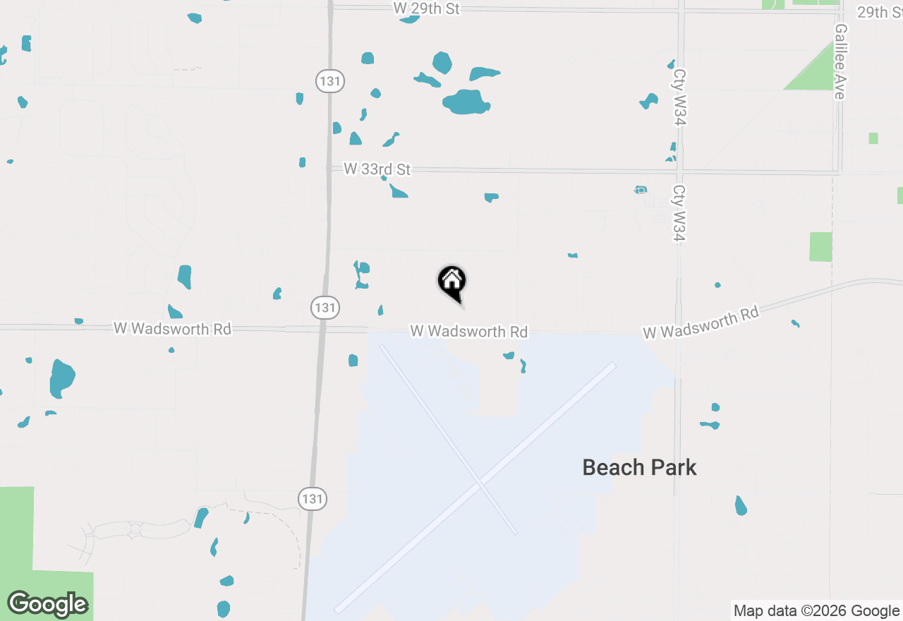 Map of 12212 W Wadsworth Road, Beach Park, IL 60087