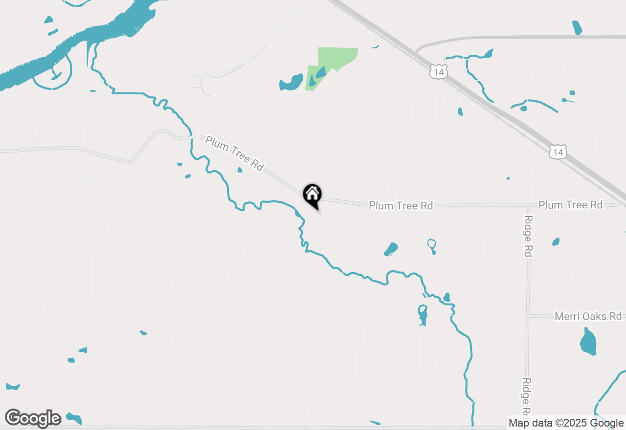 Map of 1 Rock Ridge Road, Barrington Hills, IL 60010