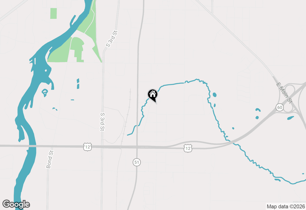 Map of 1513 Ferndale Boulevard, Niles, MI 49120
