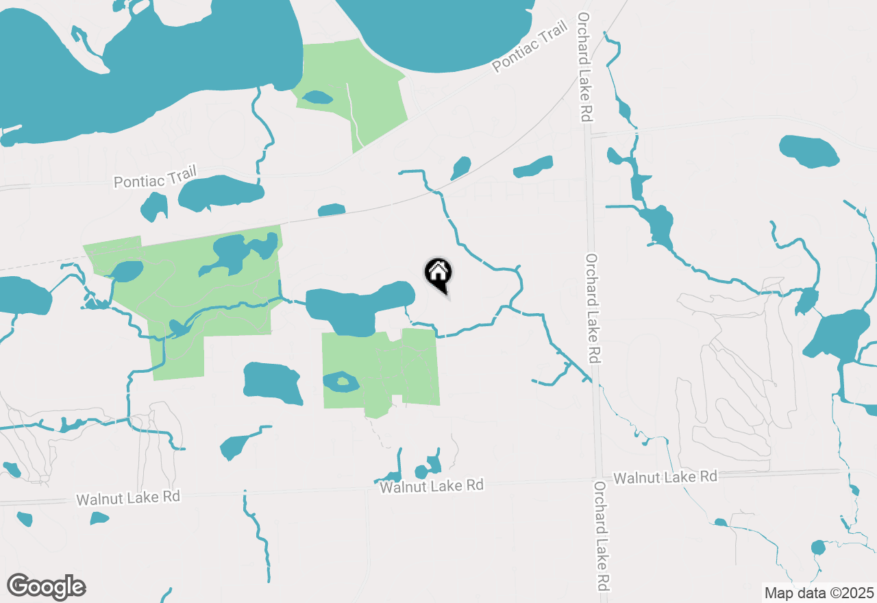 Map of 4948 Hardwoods Drive, West Bloomfield, MI 48323