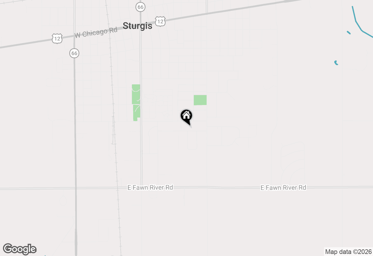 Map of 428 Liberty Street, Sturgis, MI 49091