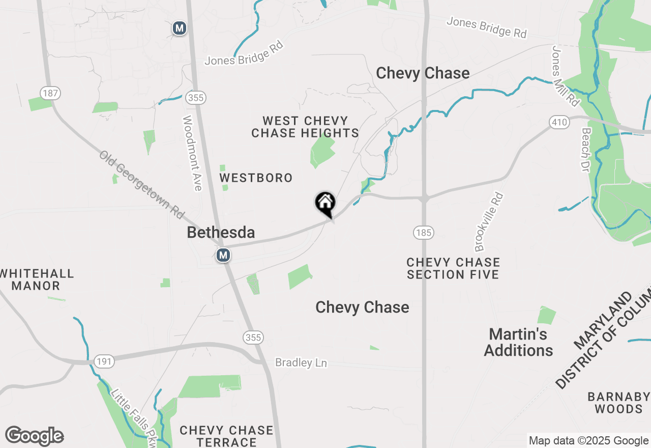 Map of 4242 East West Highway #618, Chevy Chase, MD 20815