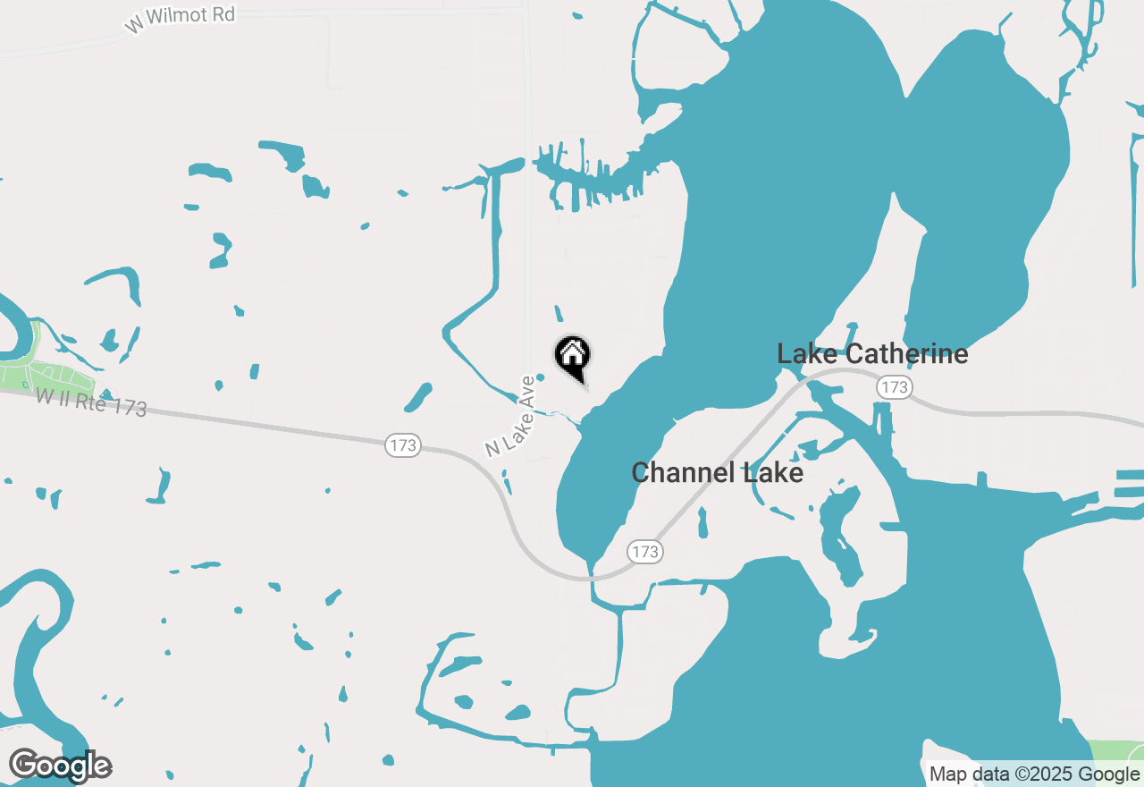 Map of 42273 N Woodbine Avenue, Antioch, IL 60002
