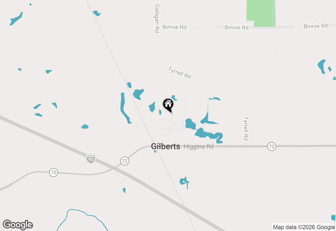 Map of 143 Willey Street #143, Gilberts, IL 60136