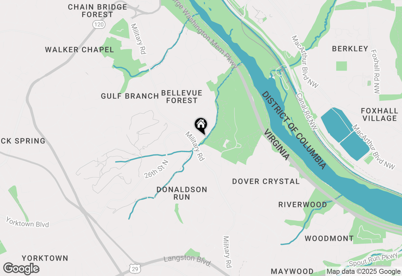 Map of 4009 30th Street N, Arlington, VA 22207