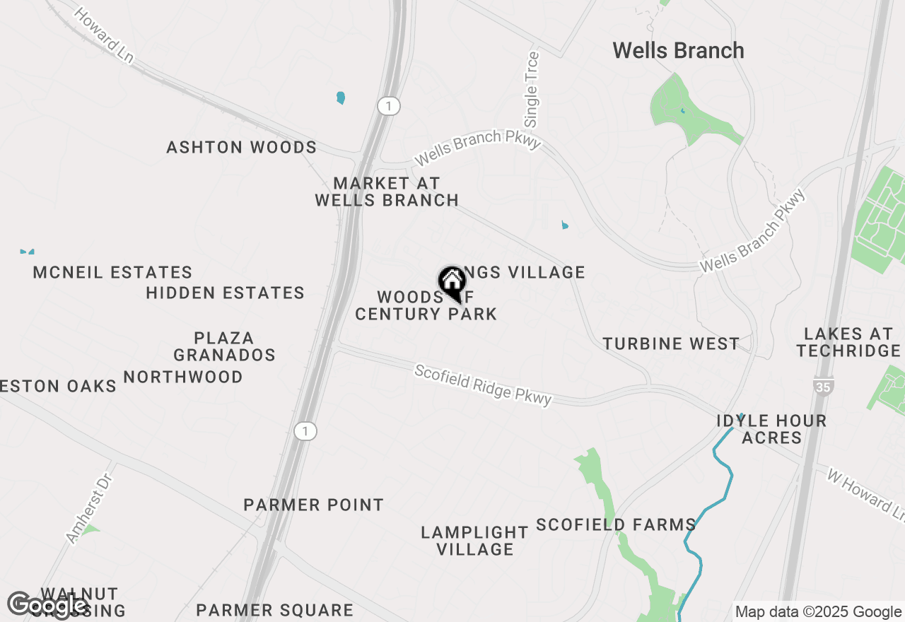 Map of 2613 Briana Shay Dr, Austin, TX 78727