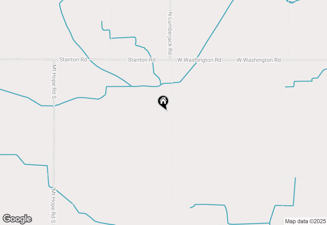 Map of 11923 E Spencer Road, Sumner, MI 48889