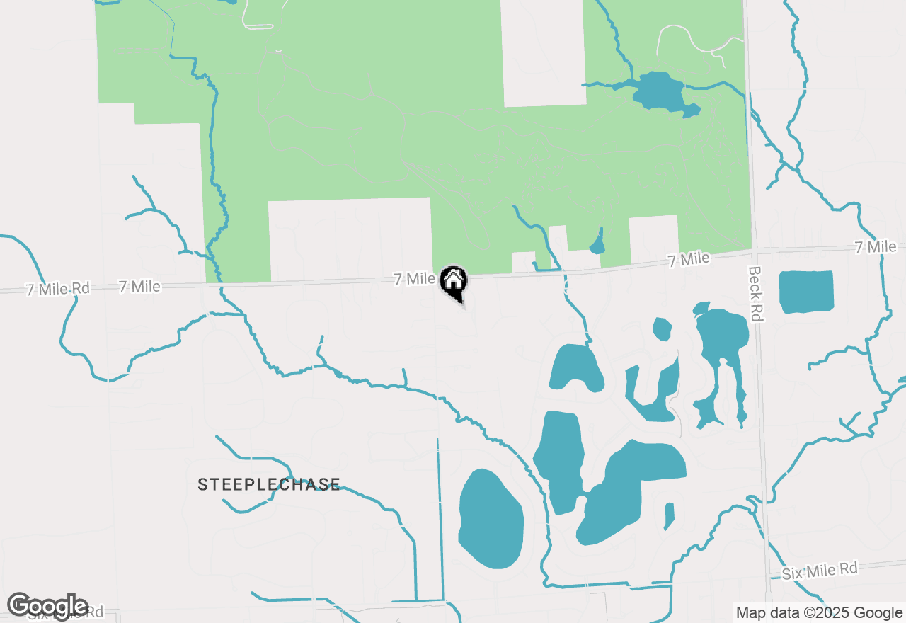 Map of 49062 Honey Tree Court, Northville, MI 48168