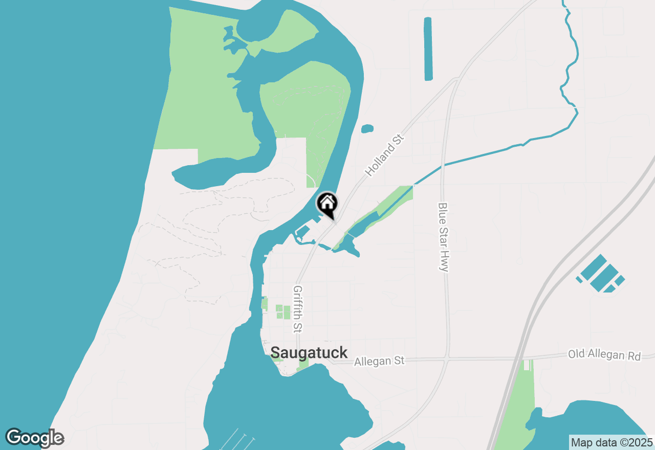 Map of 888 Holland Street, Saugatuck, MI 49453