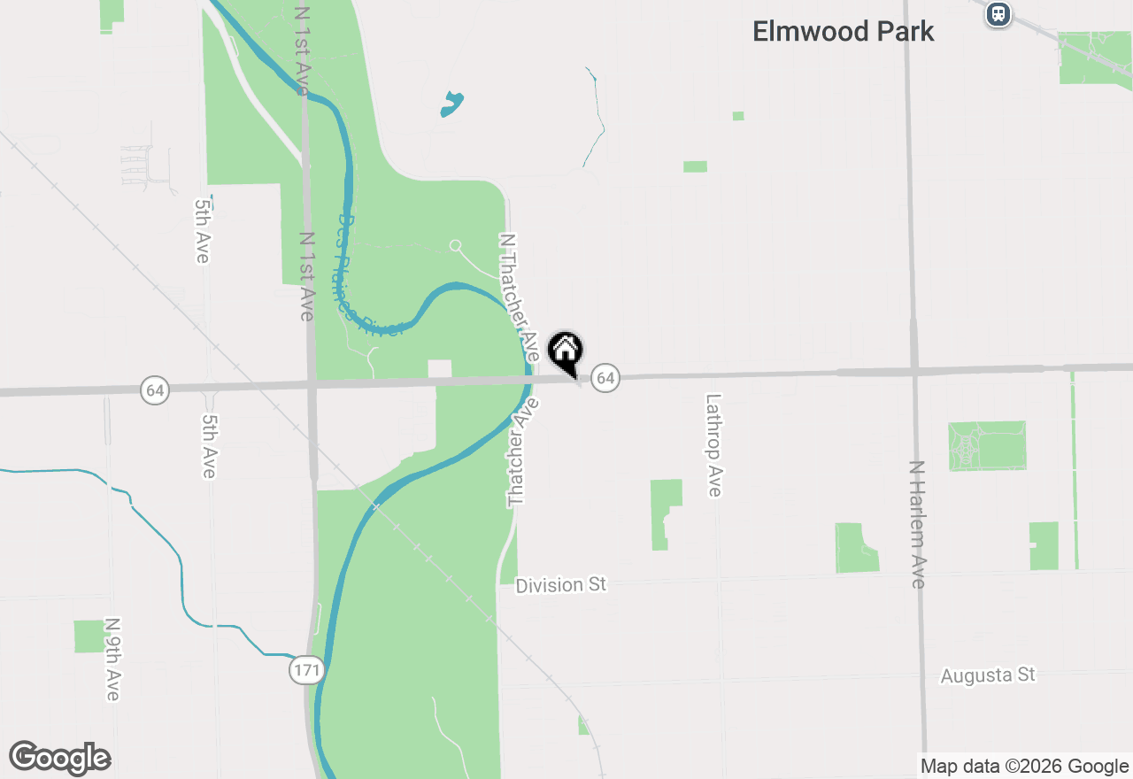 Map of 7911 North Avenue #C, River Forest, IL 60305