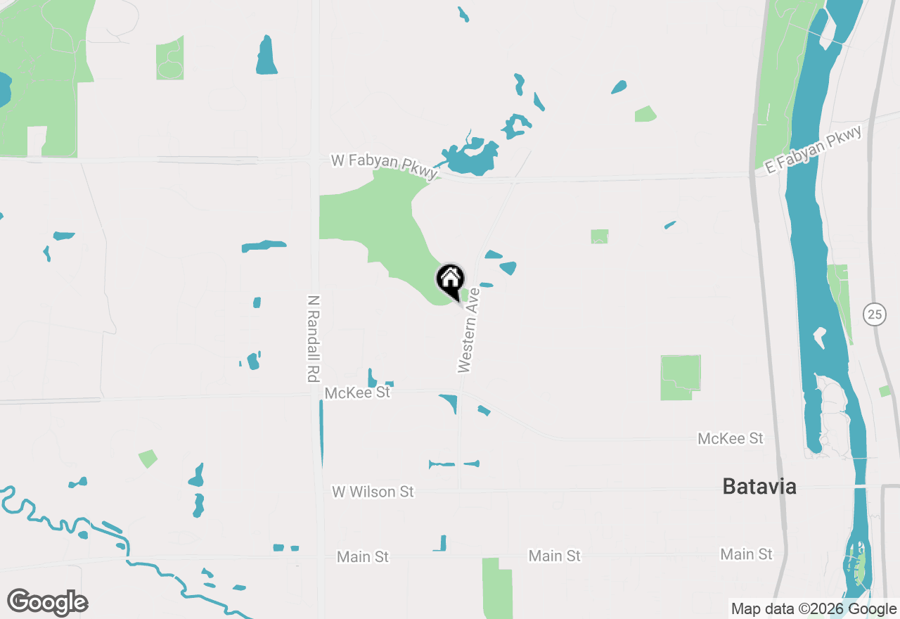 Map of 1501 Haines Drive, Batavia, IL 60510