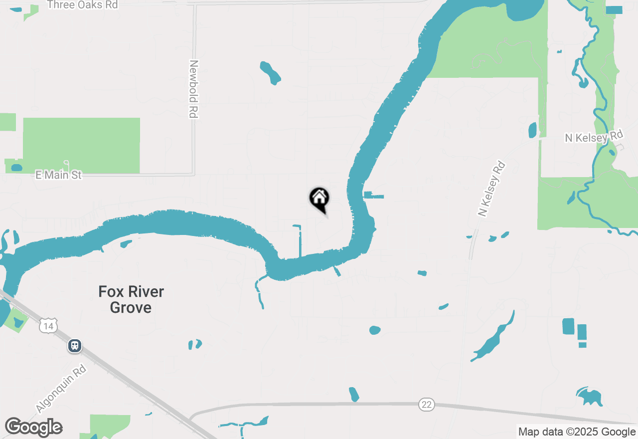 Map of 28993 W Park Street, Cary, IL 60013