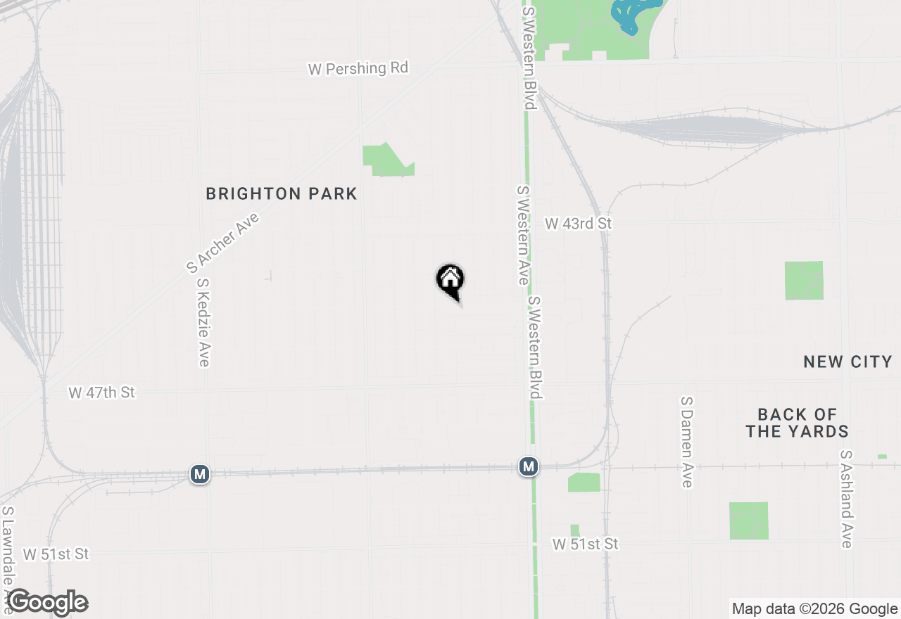 Map of 2553 W 45th Street, Chicago, IL 60632