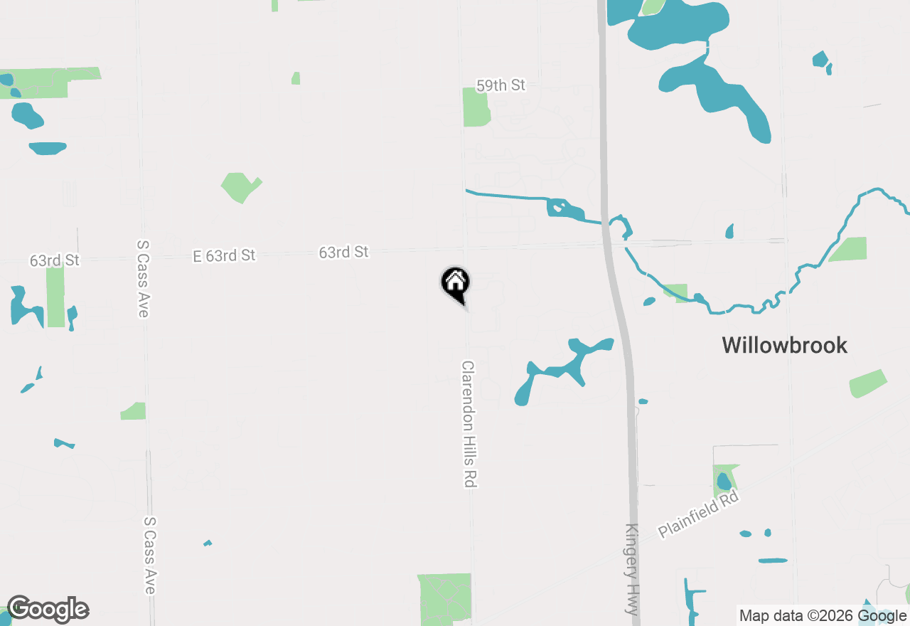 Map of 6440 Clarendon Hills Road, Willowbrook, IL 60527