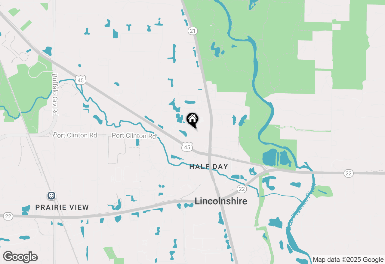 Map of 1208 Byrne Boulevard, Vernon Hills, IL 60061