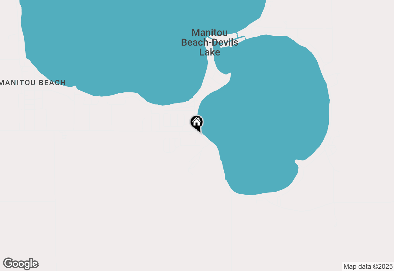 Map of 2025 Geneva Highway, Manitou Beach, MI 49253