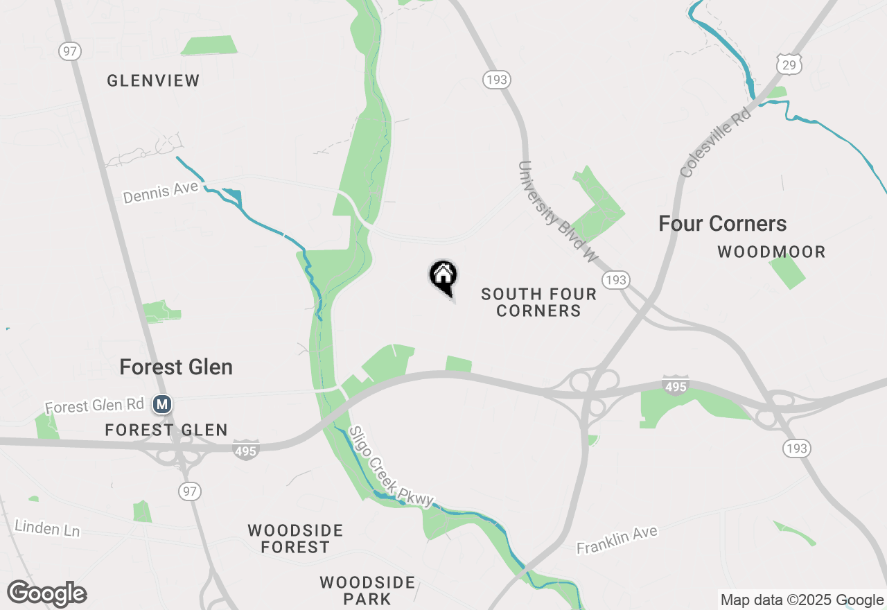 Map of 1006 Strout Street, Silver Spring, MD 20901