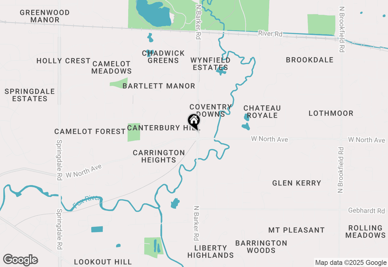 Map of 2330 Chanticleer Dr, Brookfield, WI 53045