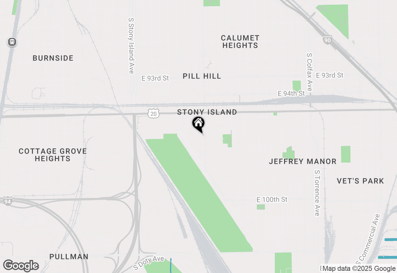 Map of 9619 S Euclid Avenue, Chicago, IL 60617