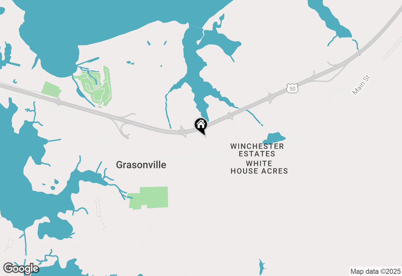 Map of 121 Rental Lane, Grasonville, MD 21638