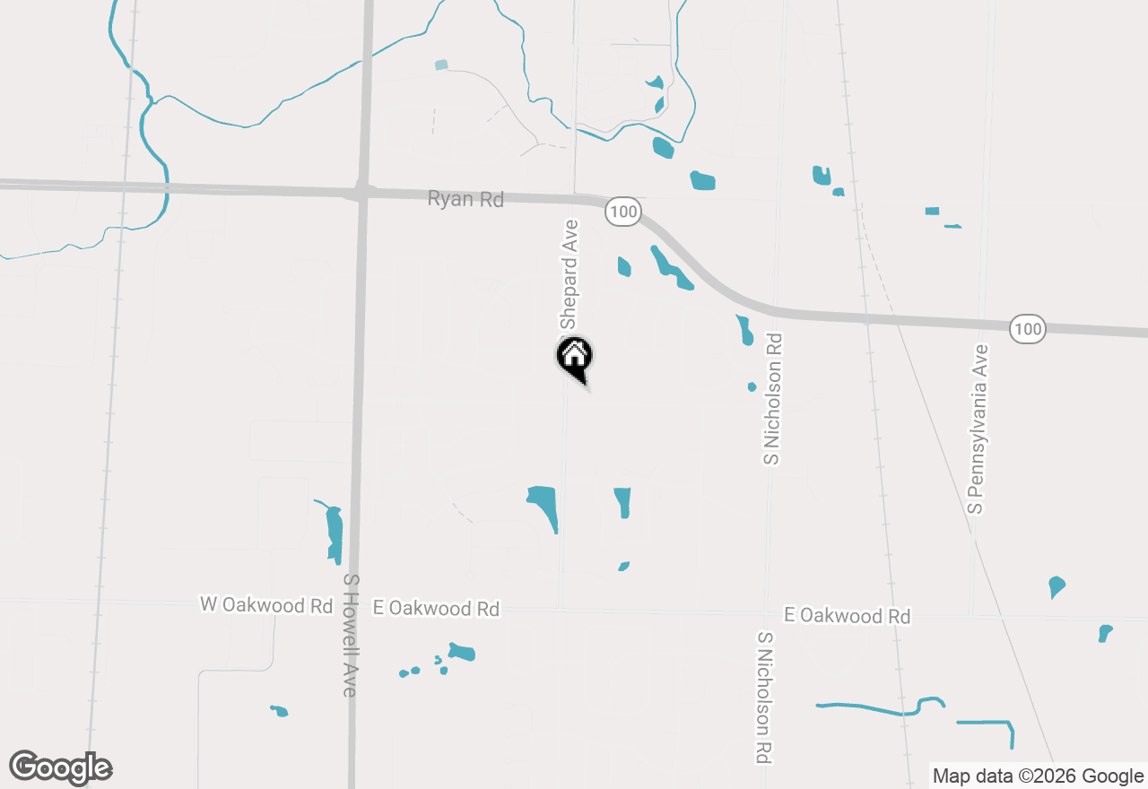 Map of 808 E Fitzsimmons Rd, Oak Creek, WI 53154