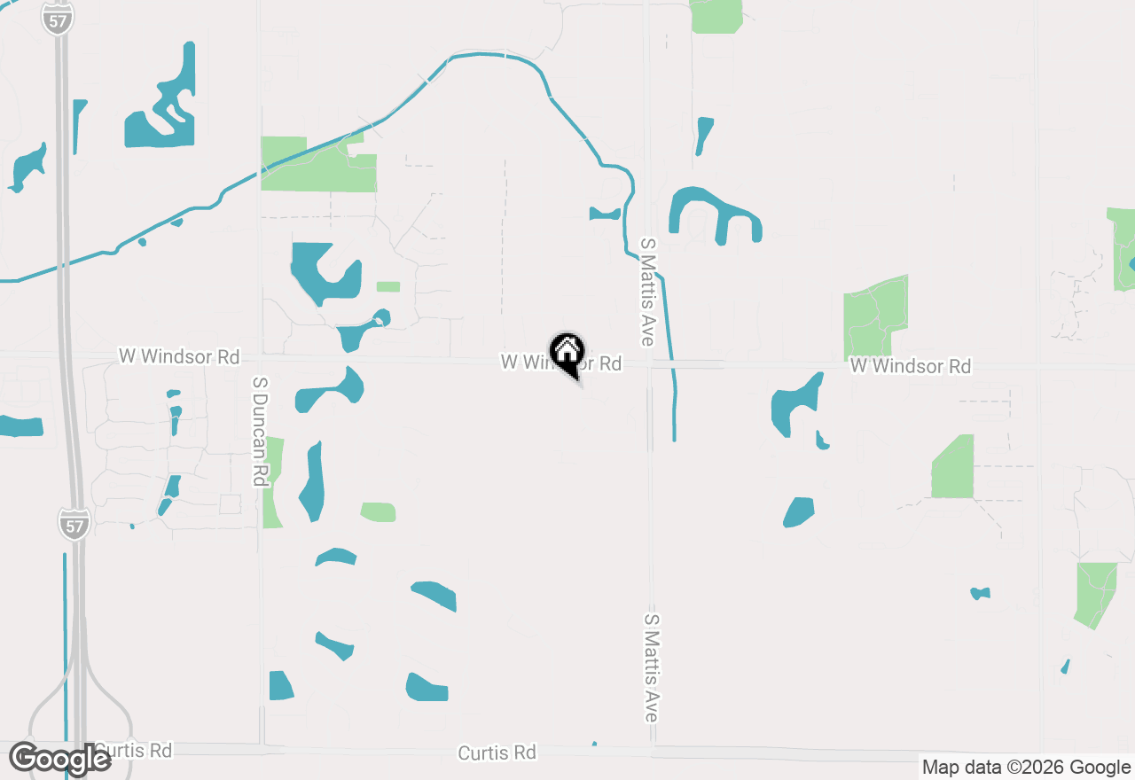Map of 2406 Jordan Drive, Champaign, IL 61822
