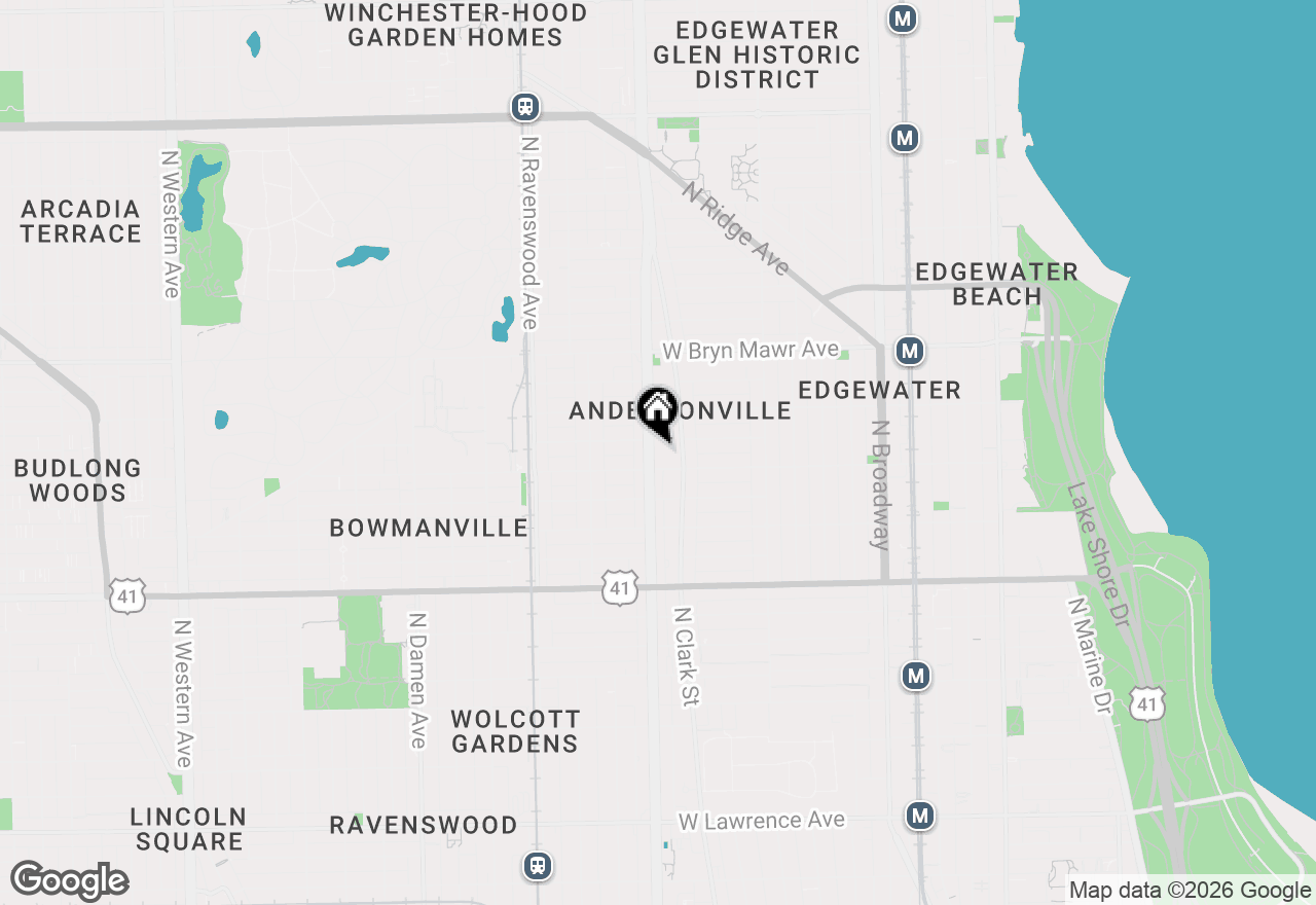 Map of 5415 N Ashland Avenue, Chicago, IL 60640