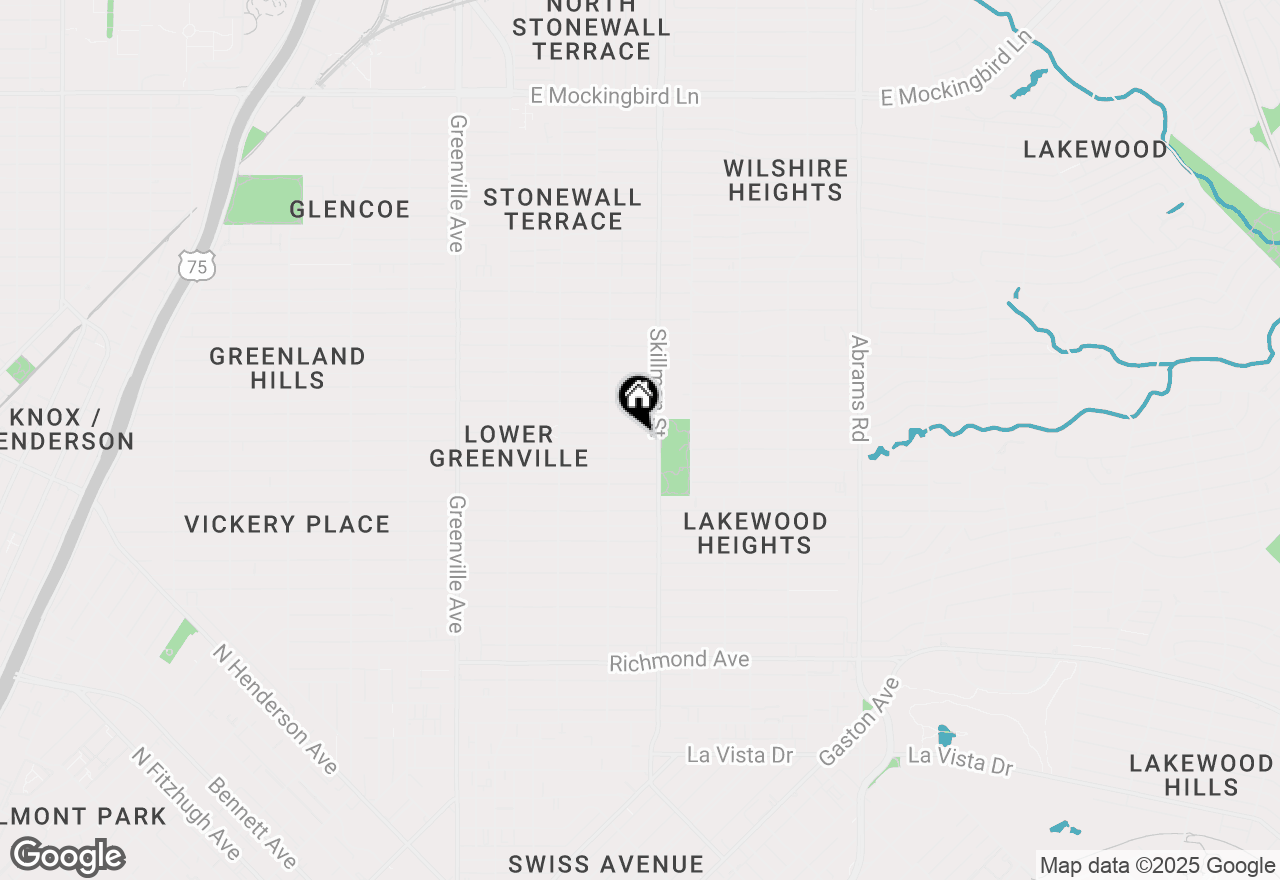 Map of 6031 Goodwin Avenue, Dallas, TX 75206
