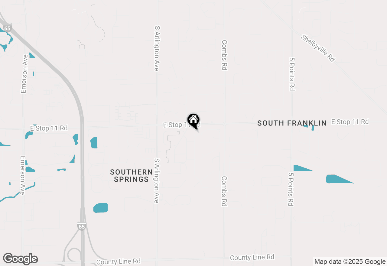 Map of 8122 Amarillo Drive, Indianapolis, IN 46237
