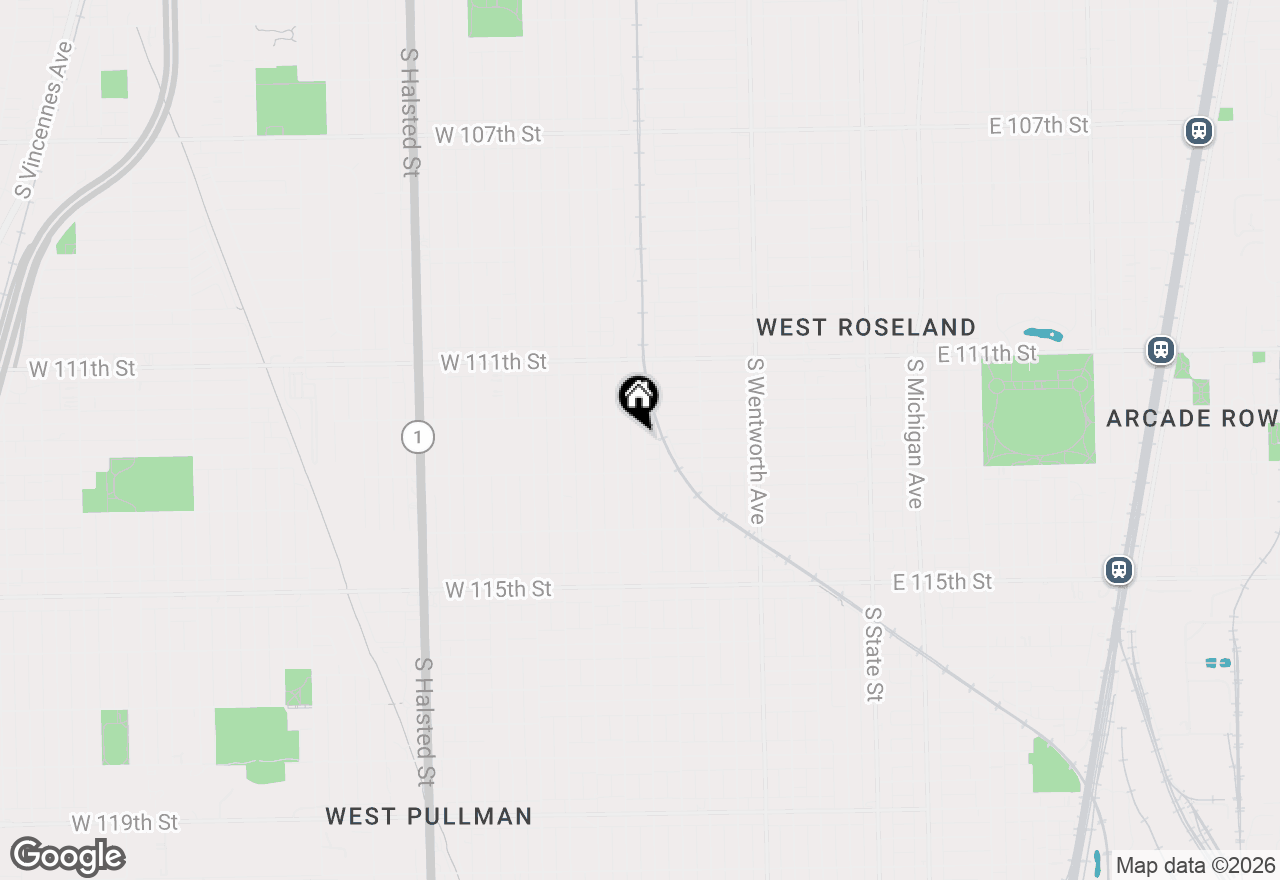 Map of 11224 S Stewart Avenue, Chicago, IL 60628