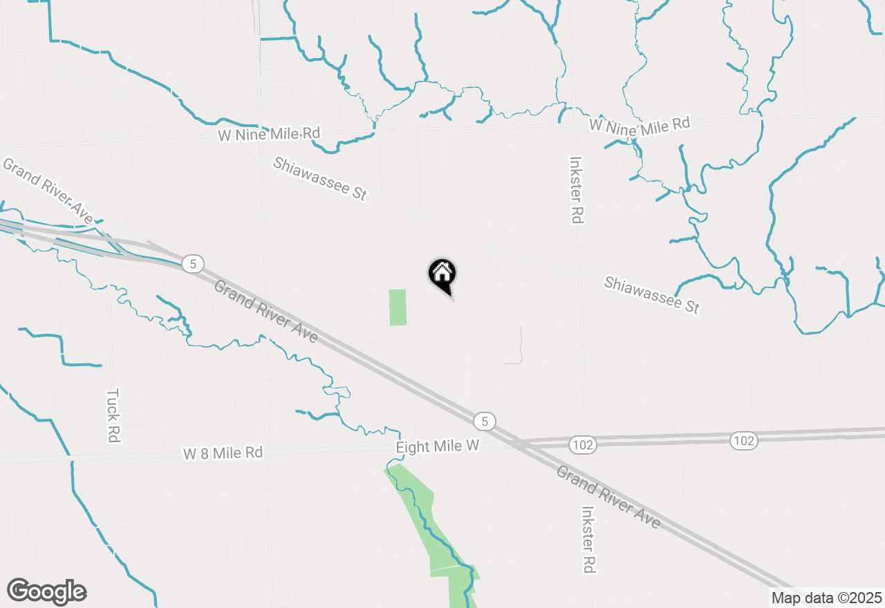 Map of 21431 Oxford Avenue, Farmington Hills, MI 48336