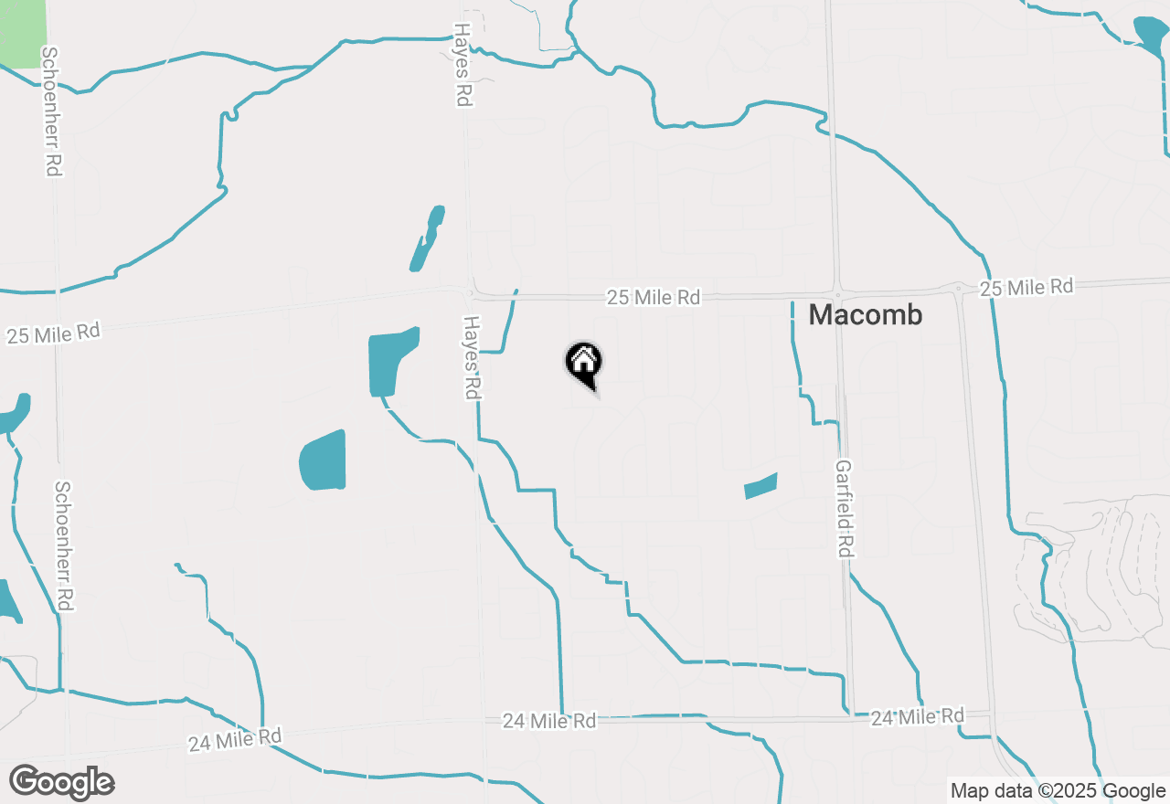 Map of 15769 Harbison Drive, Macomb Twp, MI 48042