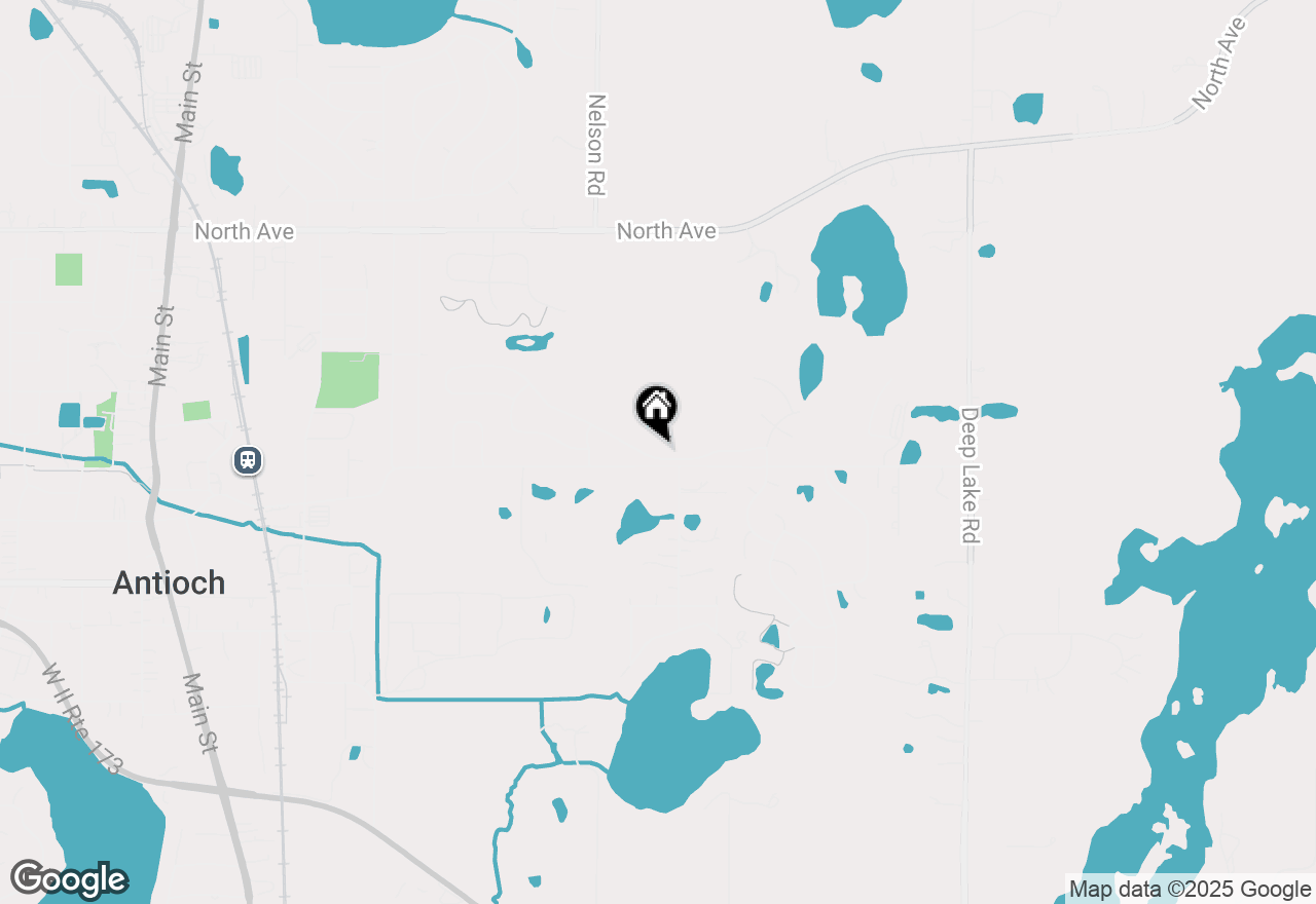 Map of 177 E Old Mill Trail, Antioch, IL 60002