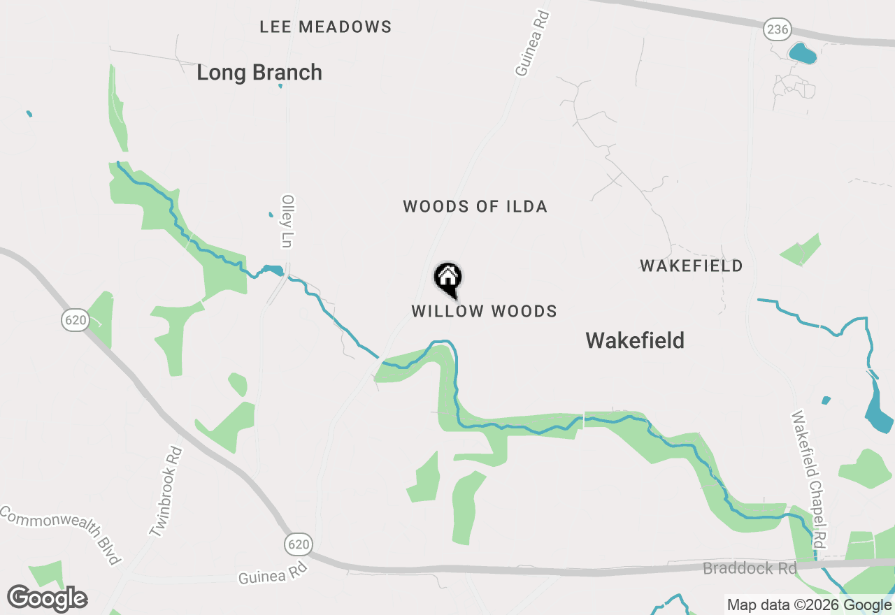 Map of 4625 Valerie Court, Annandale, VA 22003