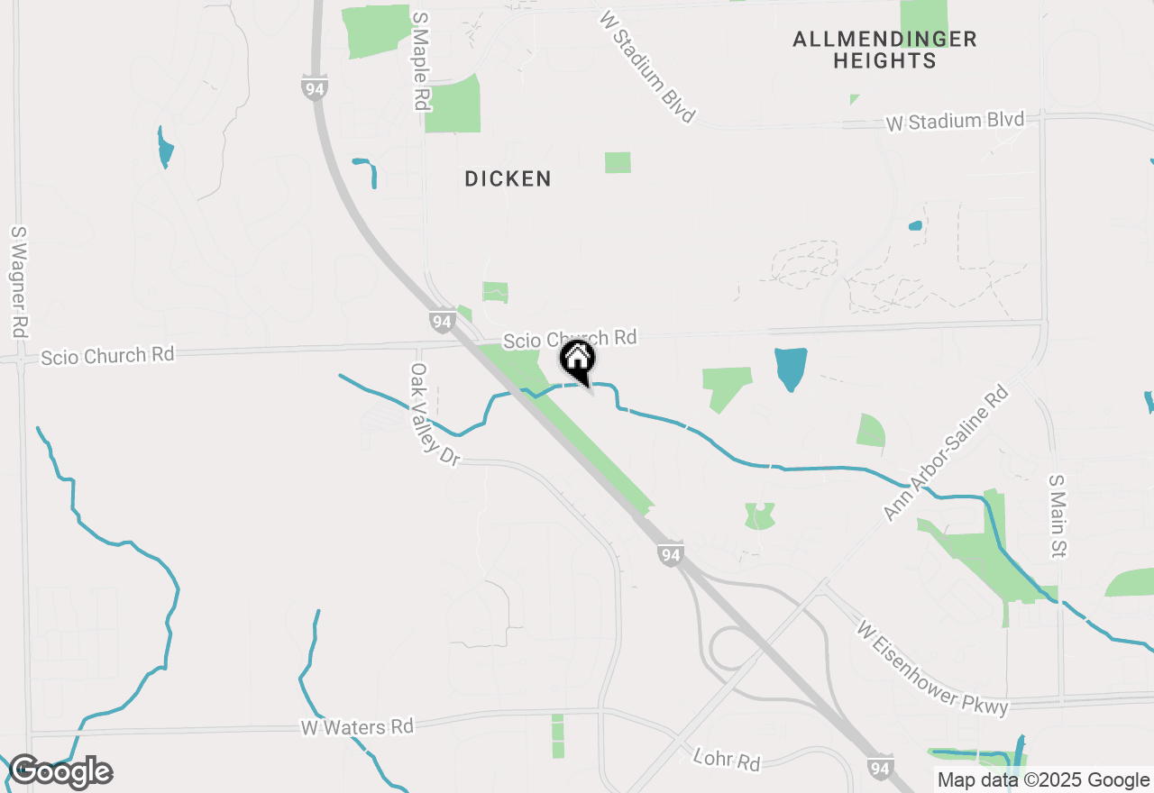 Map of 2145 Steeplechase Drive, Ann Arbor, MI 48103