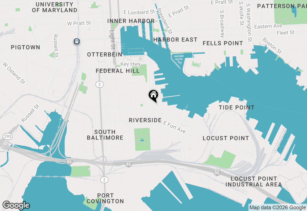 Map of 1311 Belt Street, Baltimore, MD 21230