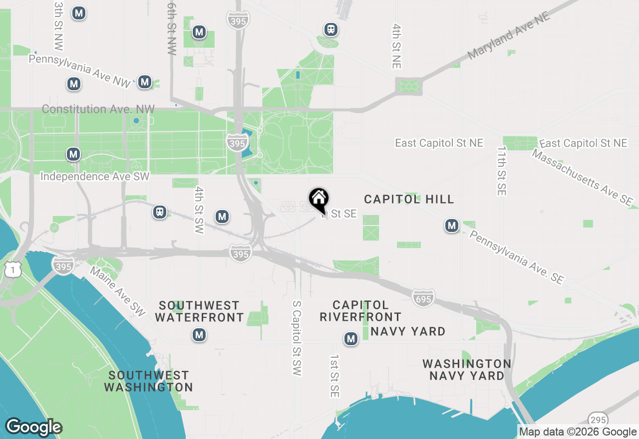 Map of 435 New Jersey Avenue Se, Washington, DC 20003