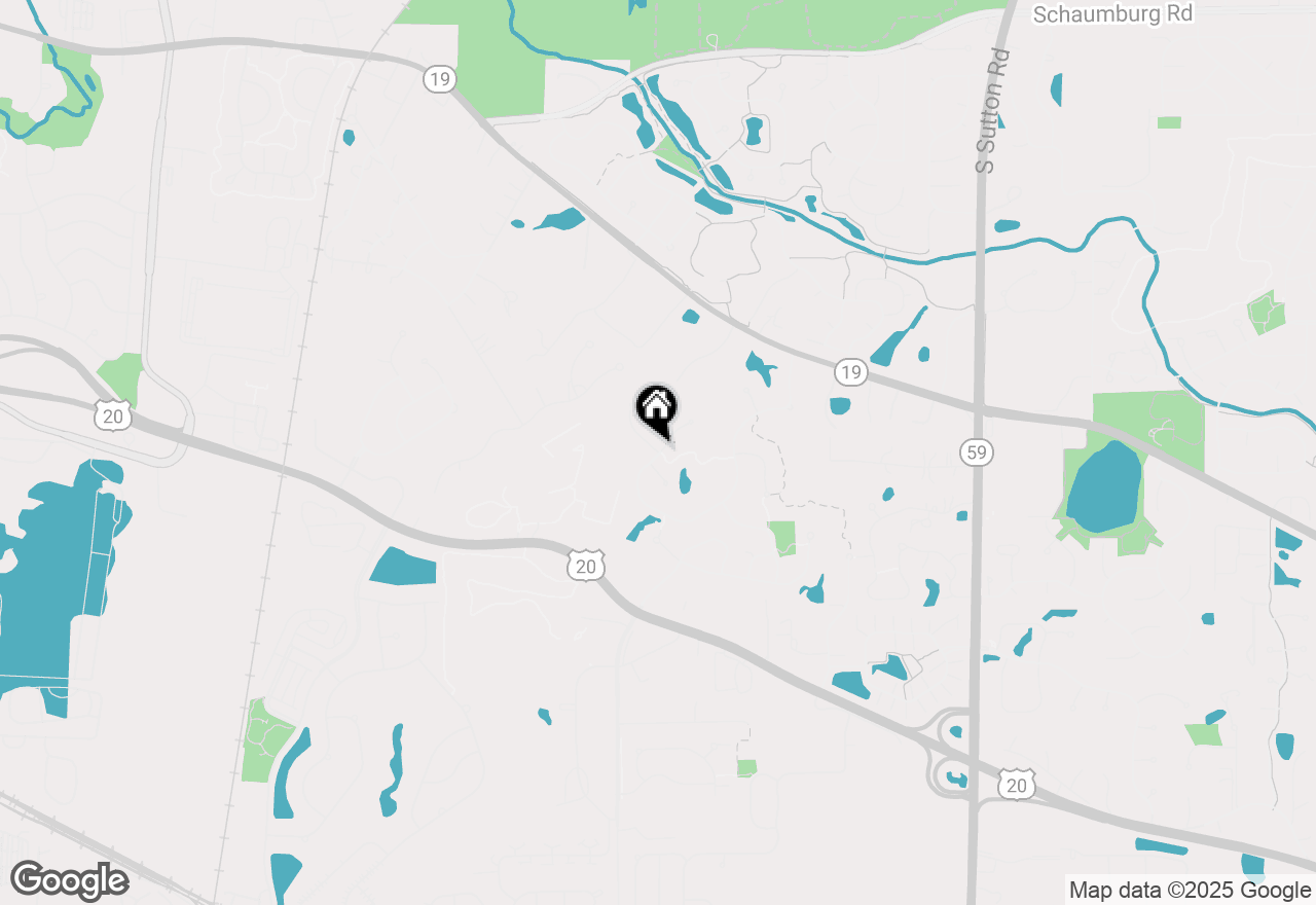 Map of 5 Acadia Court, Streamwood, IL 60107