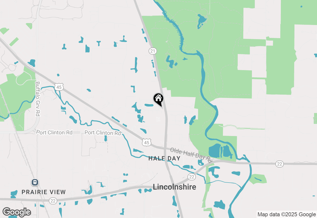 Map of 1292 Georgetown Way #1292, Vernon Hills, IL 60061
