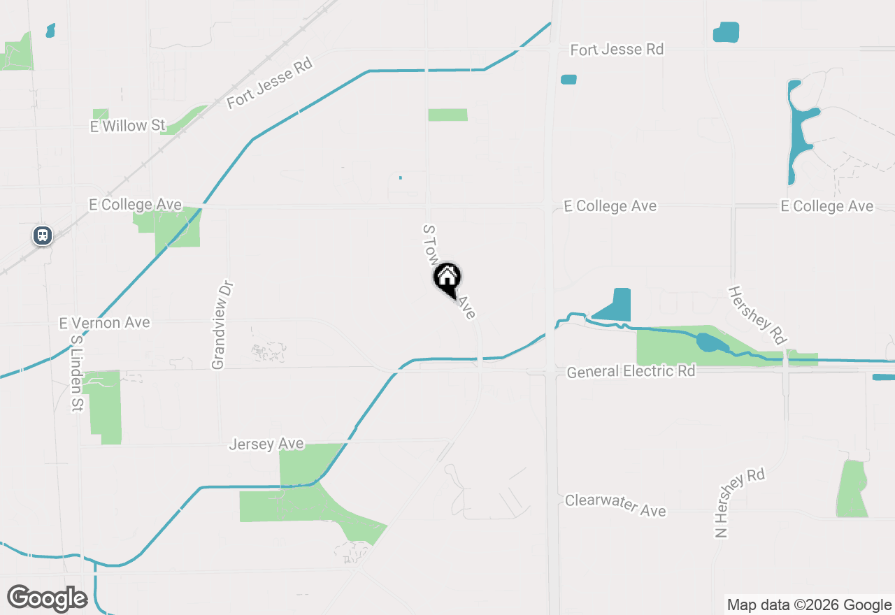 Map of 300 Raleigh Court, Normal, IL 61761
