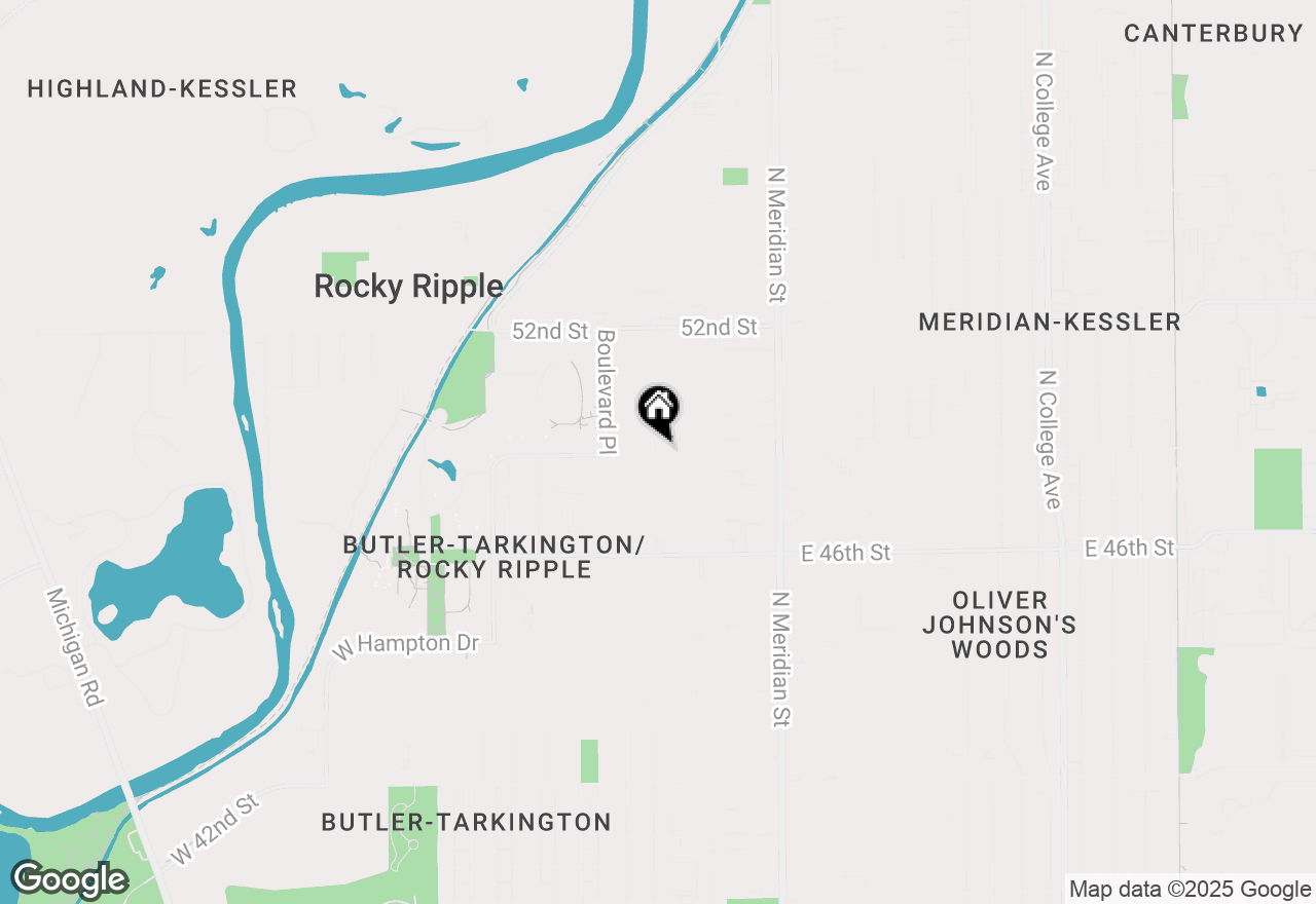 Map of 4902 N Capitol Avenue, Indianapolis, IN 46208