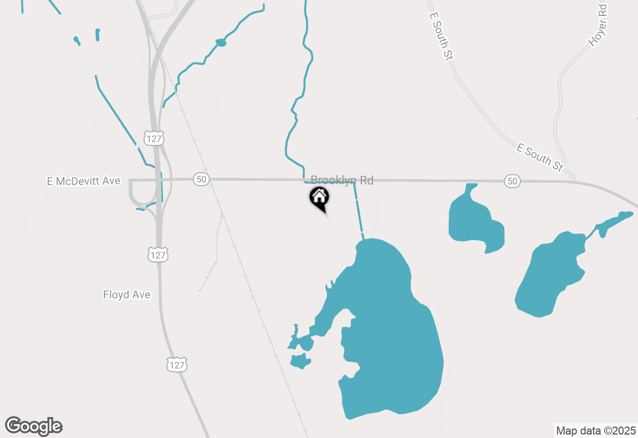 Map of 3385 Miles Road, Jackson, MI 49201